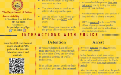 Department of Police Accountability’s New “Know Your Rights” Pocket Card for Youth